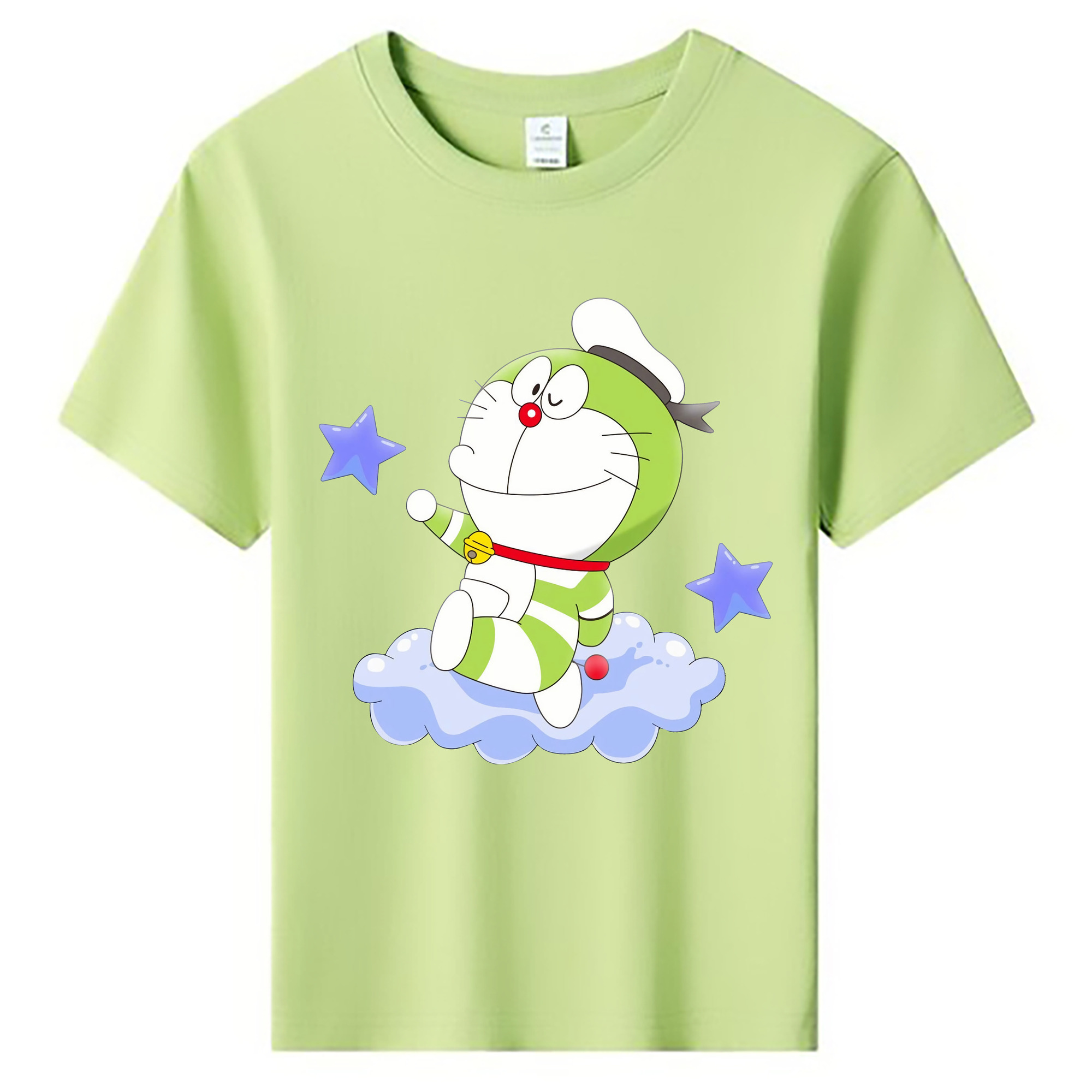 （画像用） ドラえもん Doraemon 綿100％キッズTシャツ（フロントプリント）